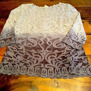 Unique soft Anthropologie top